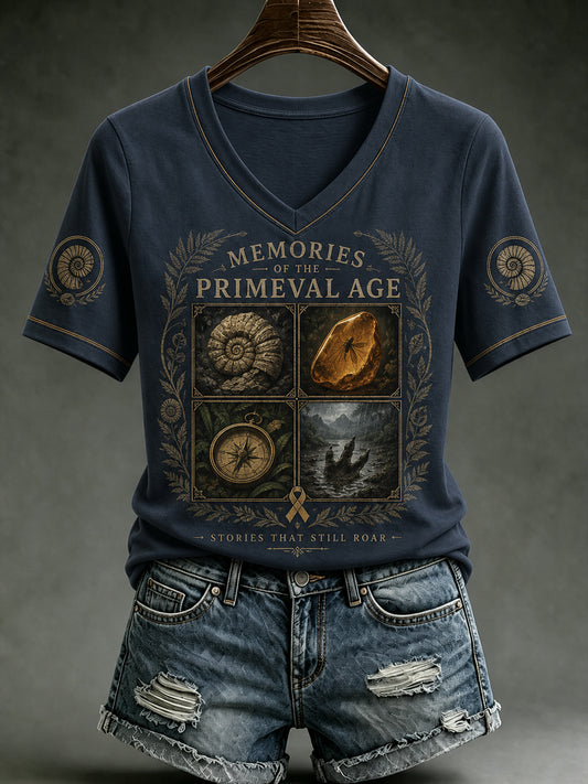 Women's Rip NZ Jurassic Legend Printed  Short Sleeve T-shirt