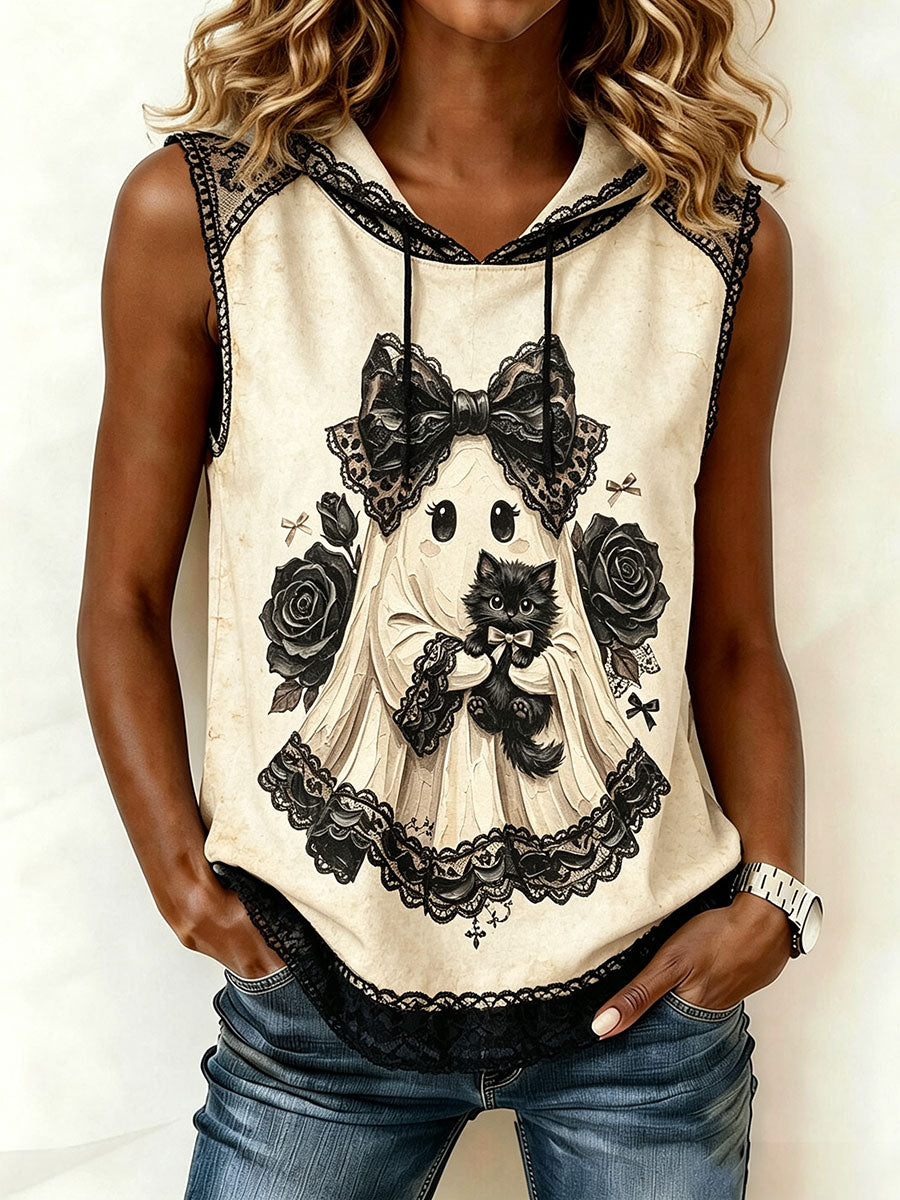 Women's Ghost Sleeveless Tops