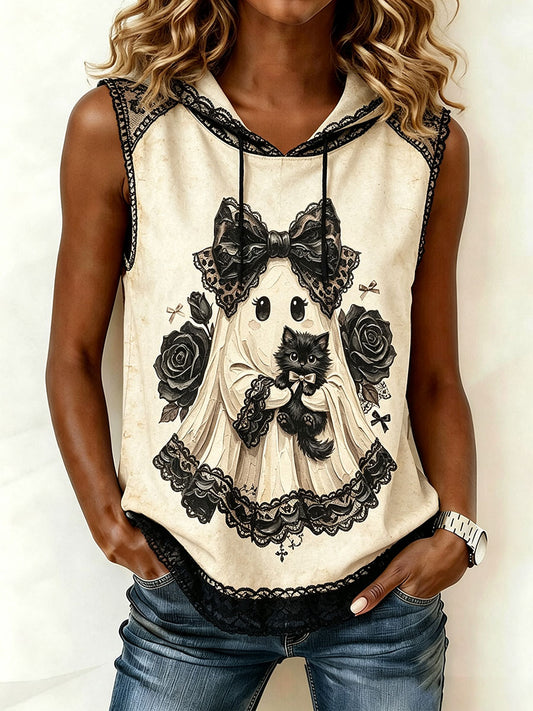 Women's Ghost Sleeveless Tops
