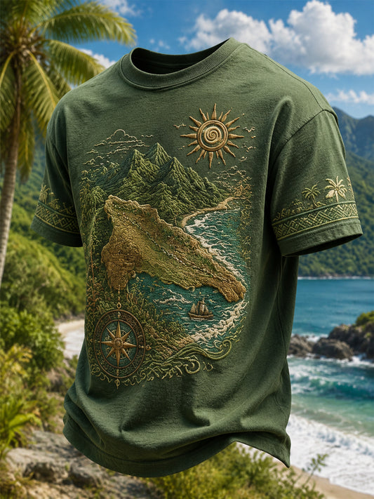 Men's Dominican Quisqueya Printed T-shirt