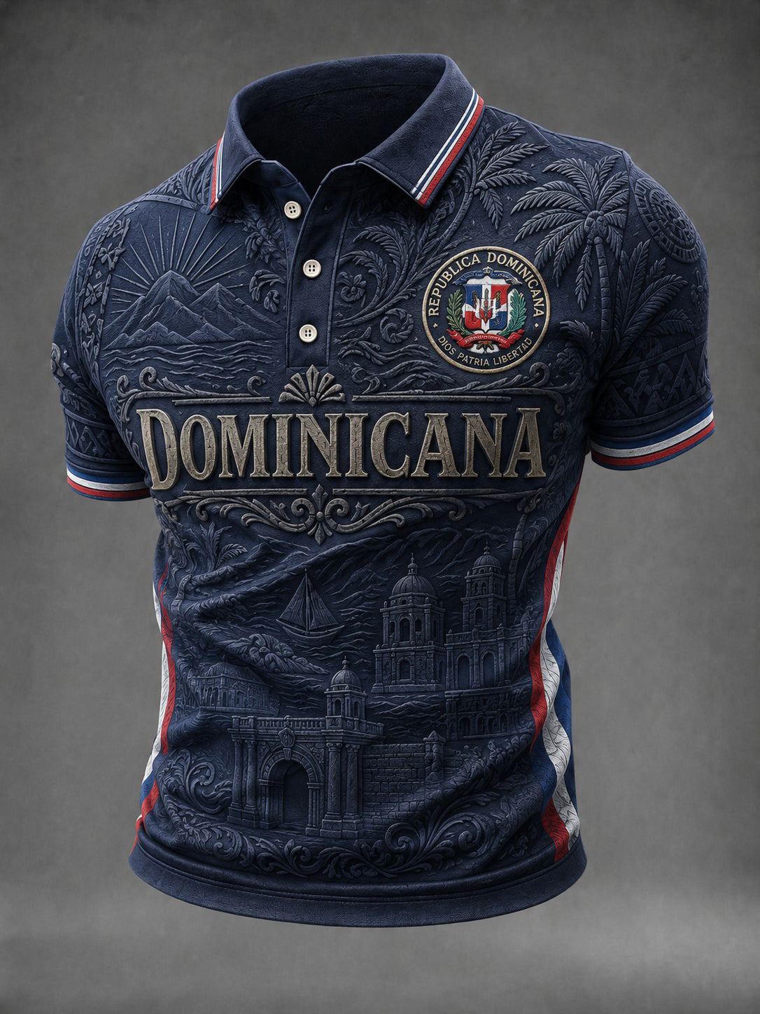 Men's Dominican Printed Shirt