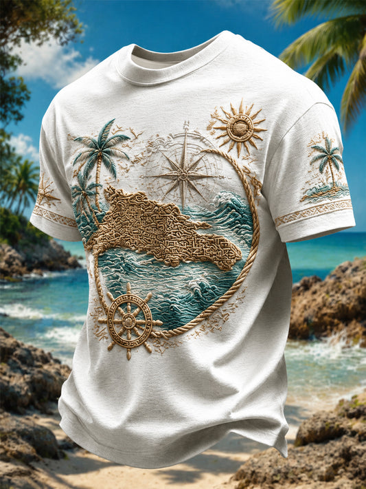 Men's Dominican Quisqueya Printed T-shirt