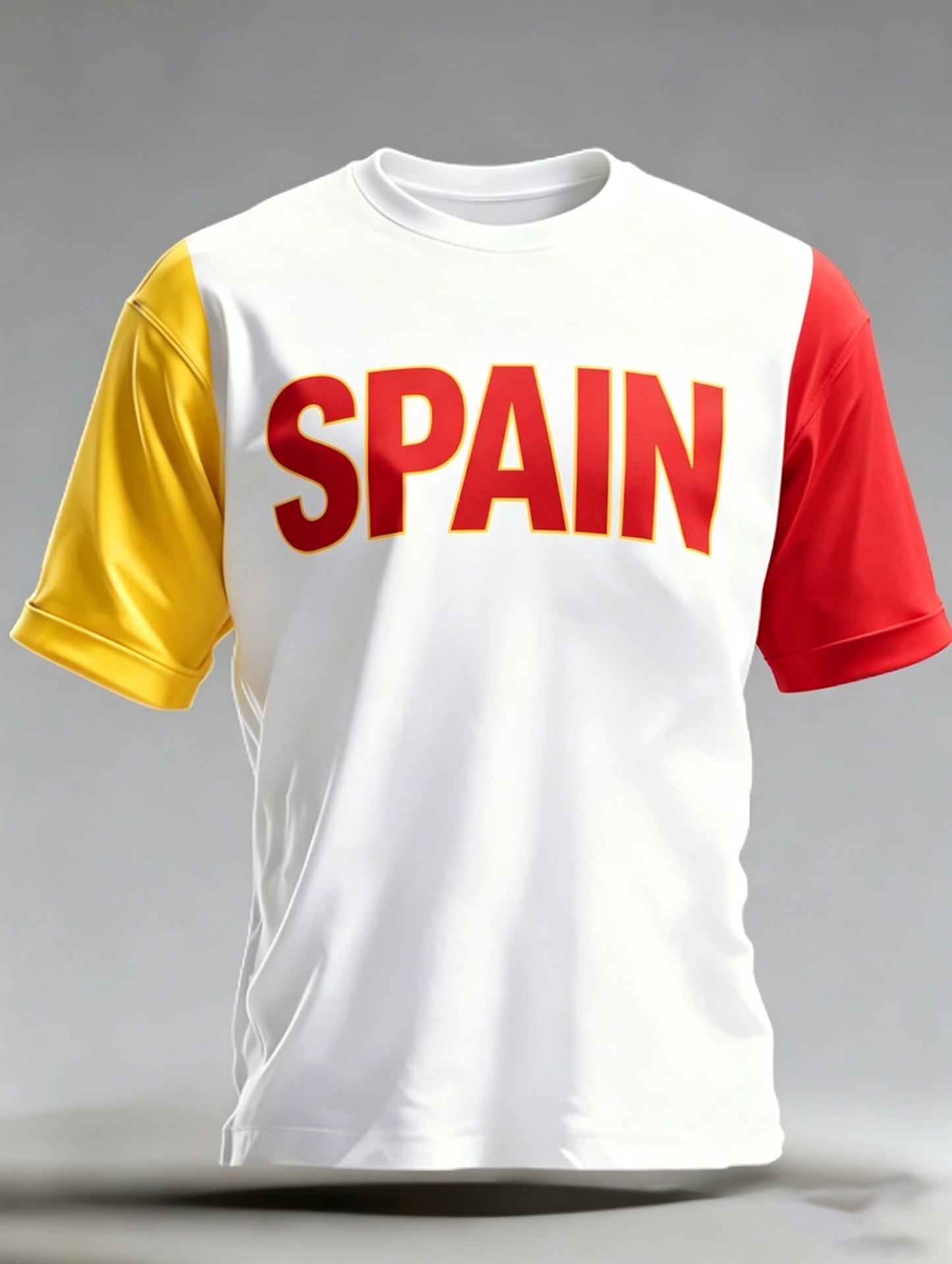 Men's Spanish Football Match Cheering Element Art Print T-Shirt