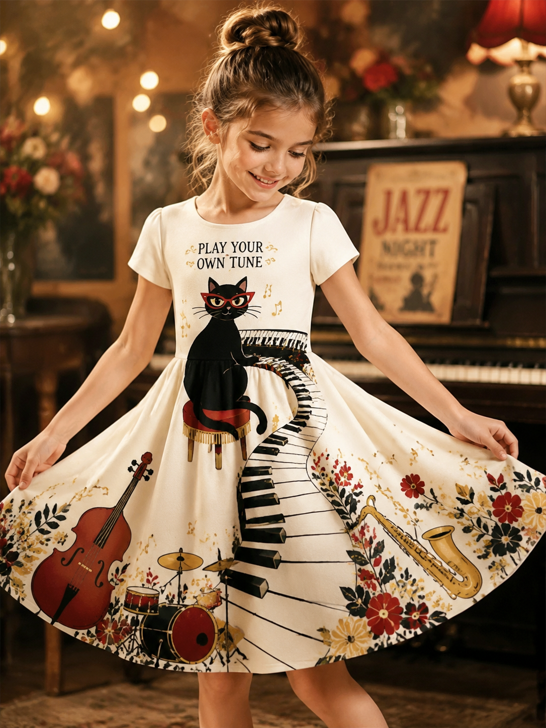 Interesting Animals Art Print Casual Dress