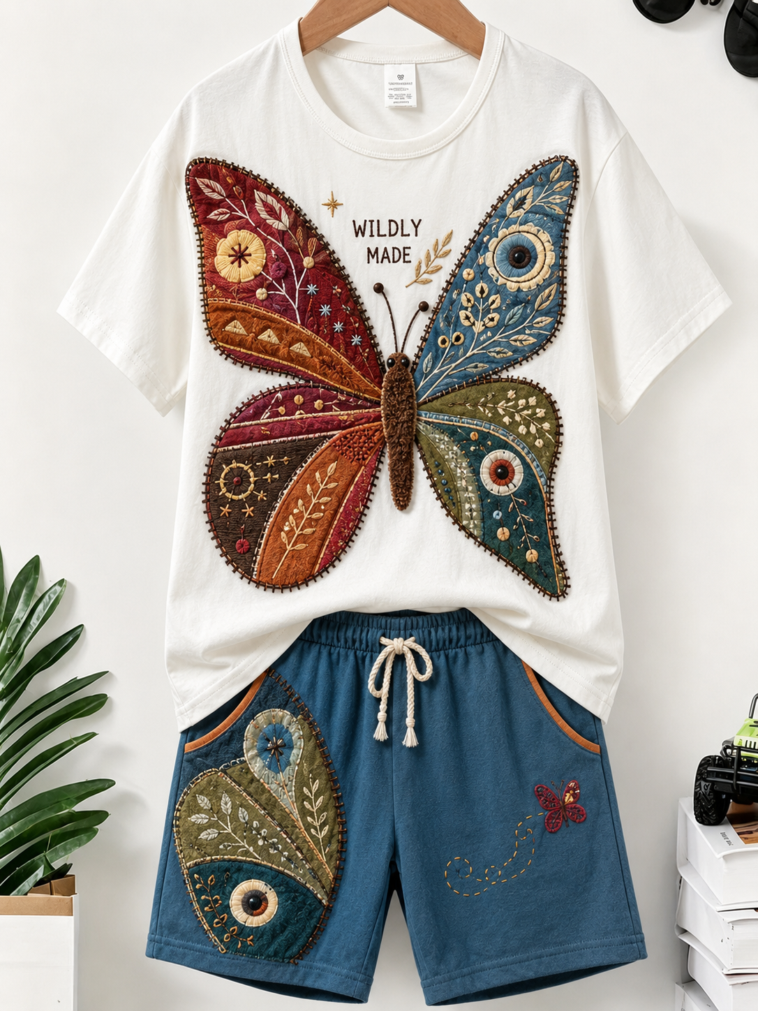 Children's Animals Short-Sleeve Shirt Sett