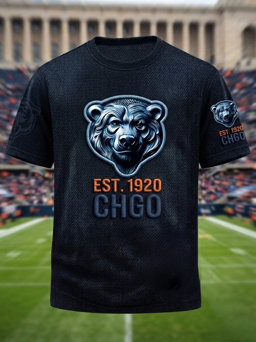 Men's Vintage Chicago Bears Football T-Shirt