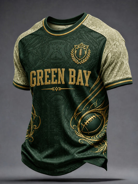 Men's Vintage Football Heritage Graphic T-Shirt