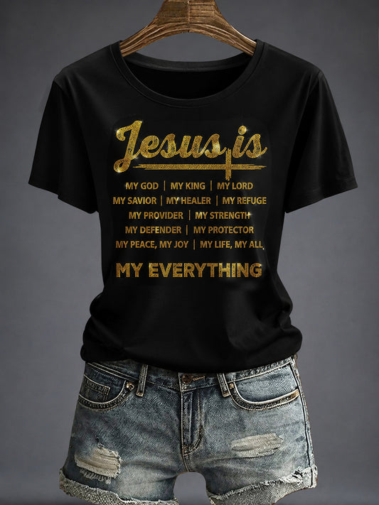Women's Faith Printed T-shirt