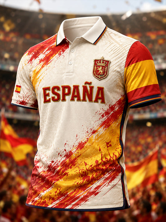 Men's Spain Short Sleeve Shirt