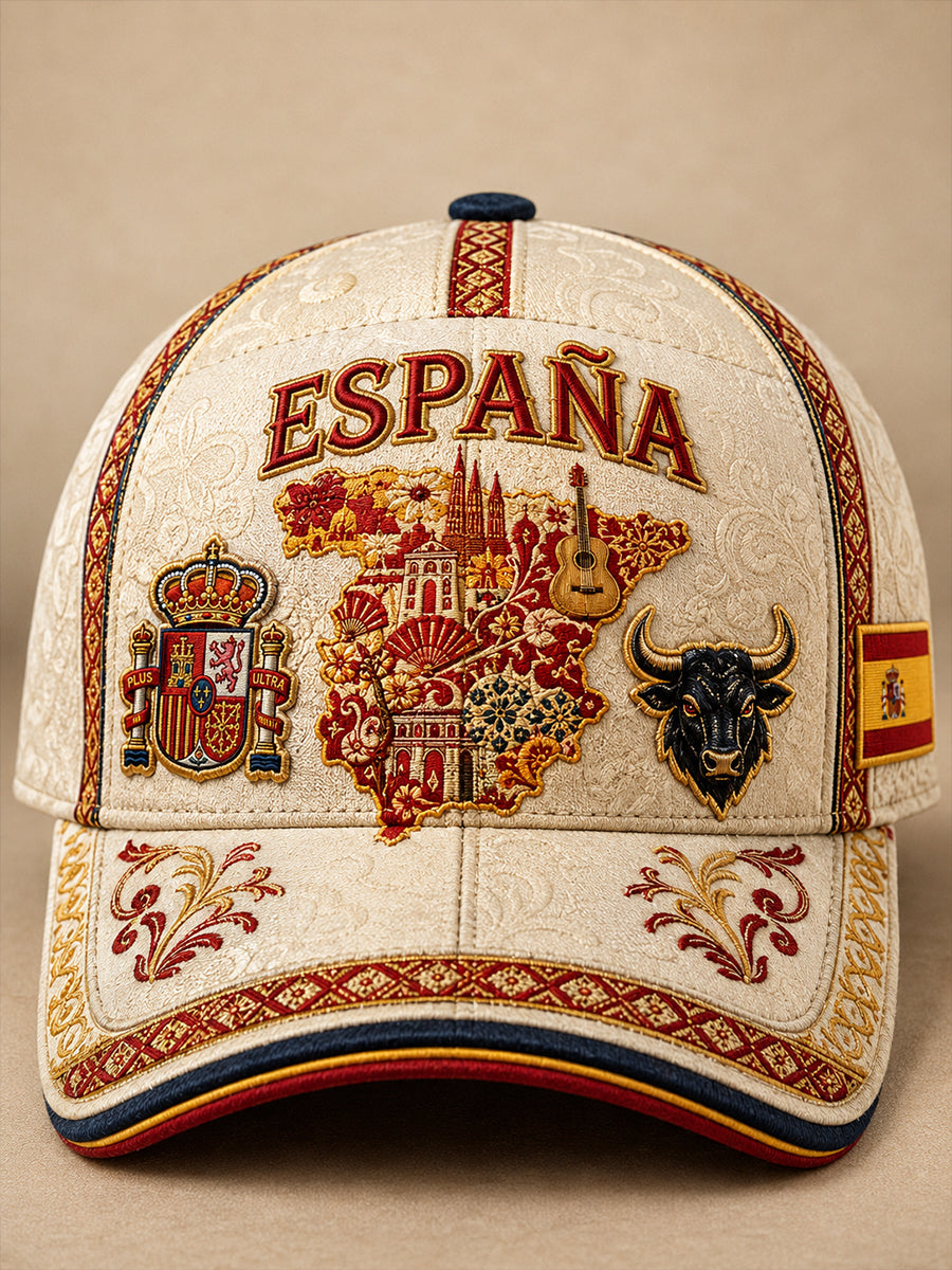Unisex Spanish Patriotic Commemoration Hat