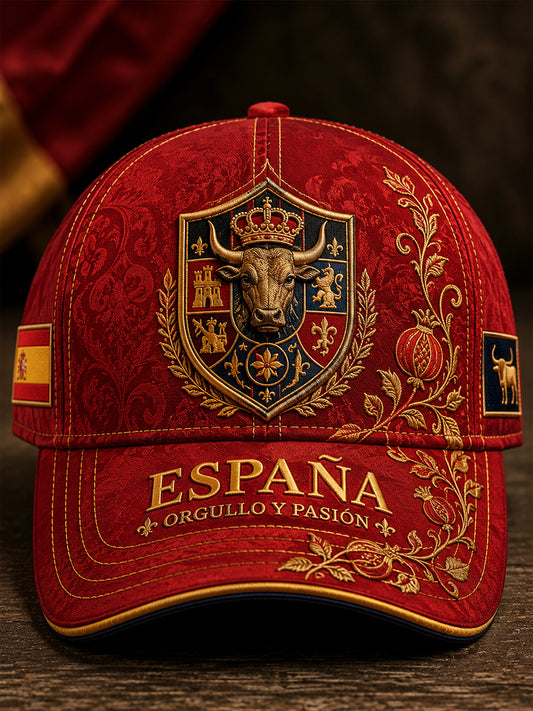 Unisex Spanish Patriotic Commemoration Hat
