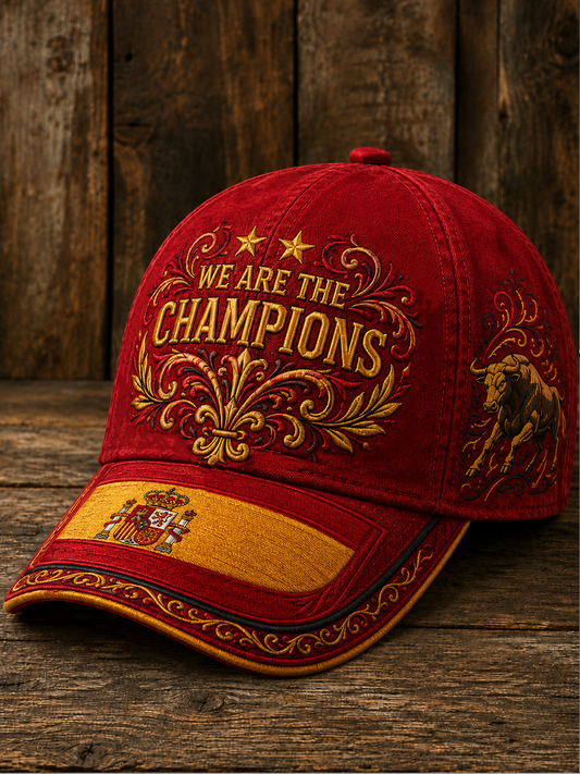 Unisex Spain We Are the Champions Hat