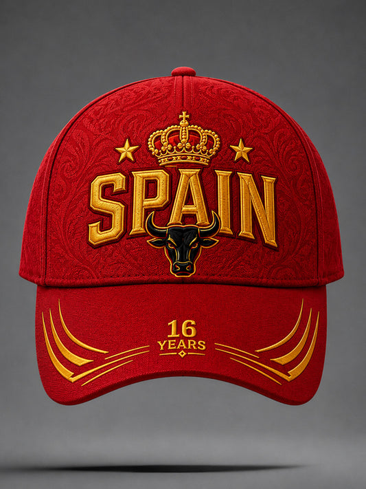 Unisex We Are The Champions 2026 Print Celebrate España Champions Gift For Football Fans Hat