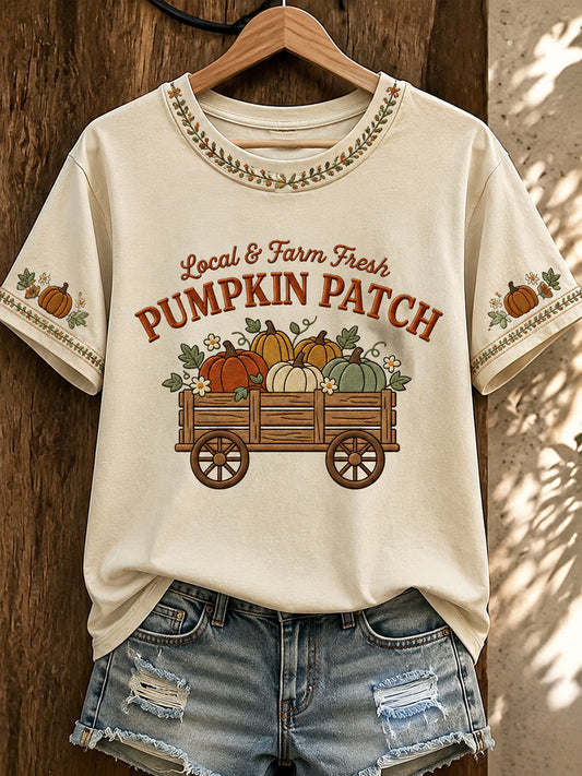 Women's Autumn Printed T-shirt