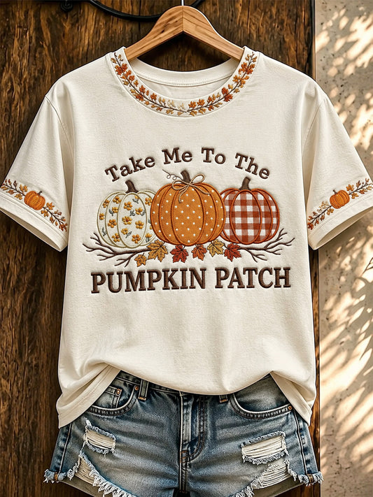 Women's Autumn Printed T-shirt