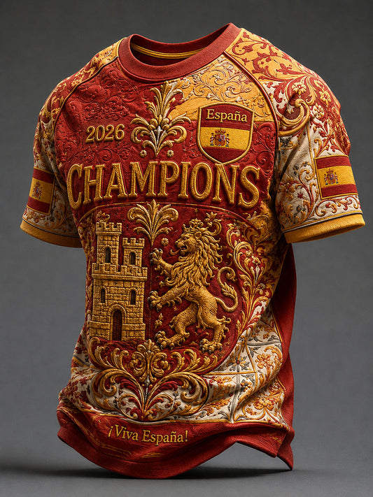Men's Spain Champions T-shirts