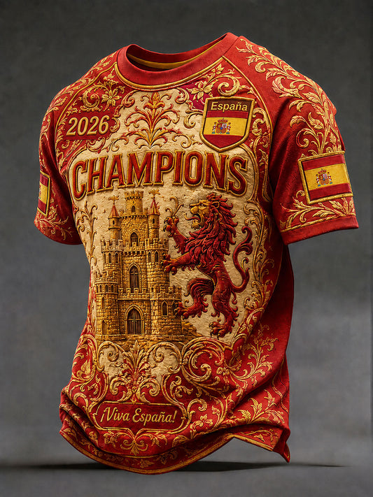Men's Spain Champions T-shirts