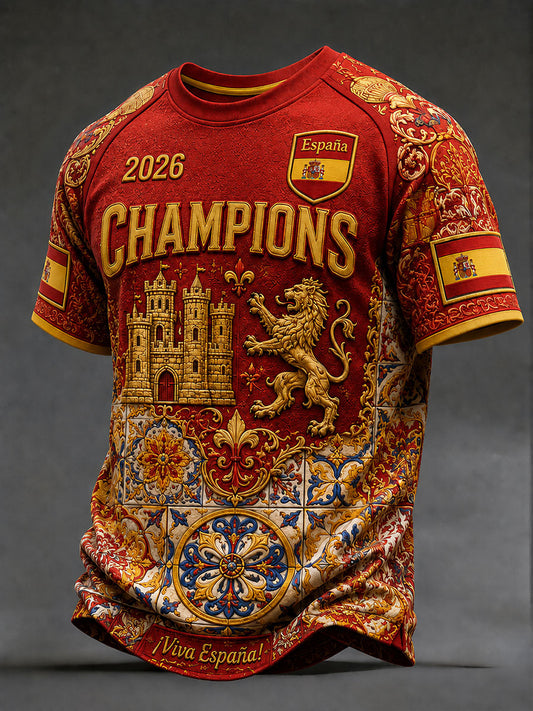 Men's Spain Champions T-shirts