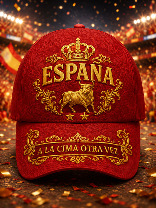 Unisex We Are The Champions 2026 Print Celebrate España Champions Gift For Football Fans Hat