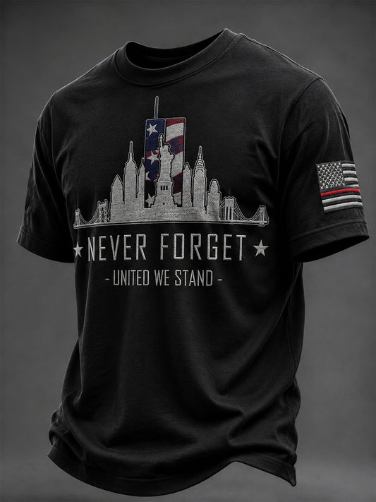 Men's America Printed T-shirt