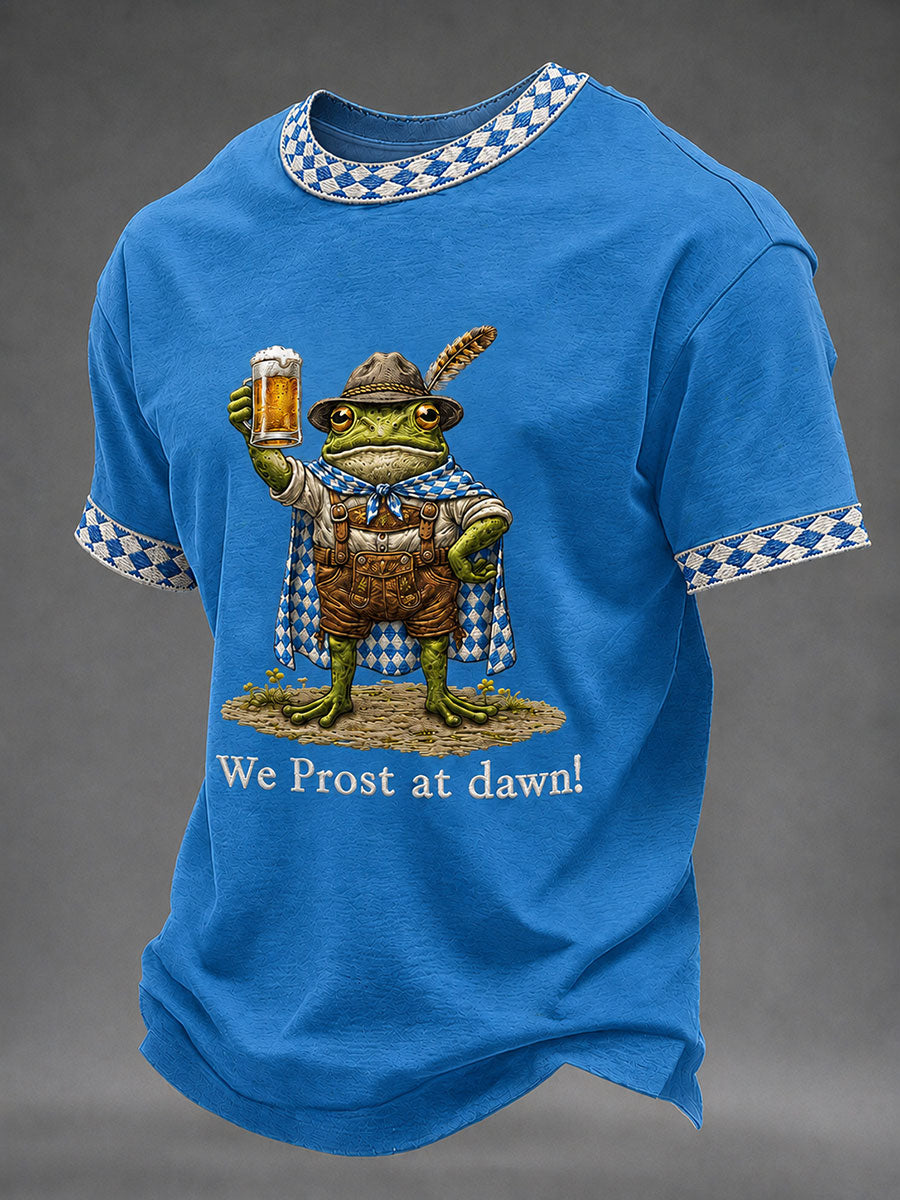 Men's Oktoberfest Printed Casual T-Shirt
