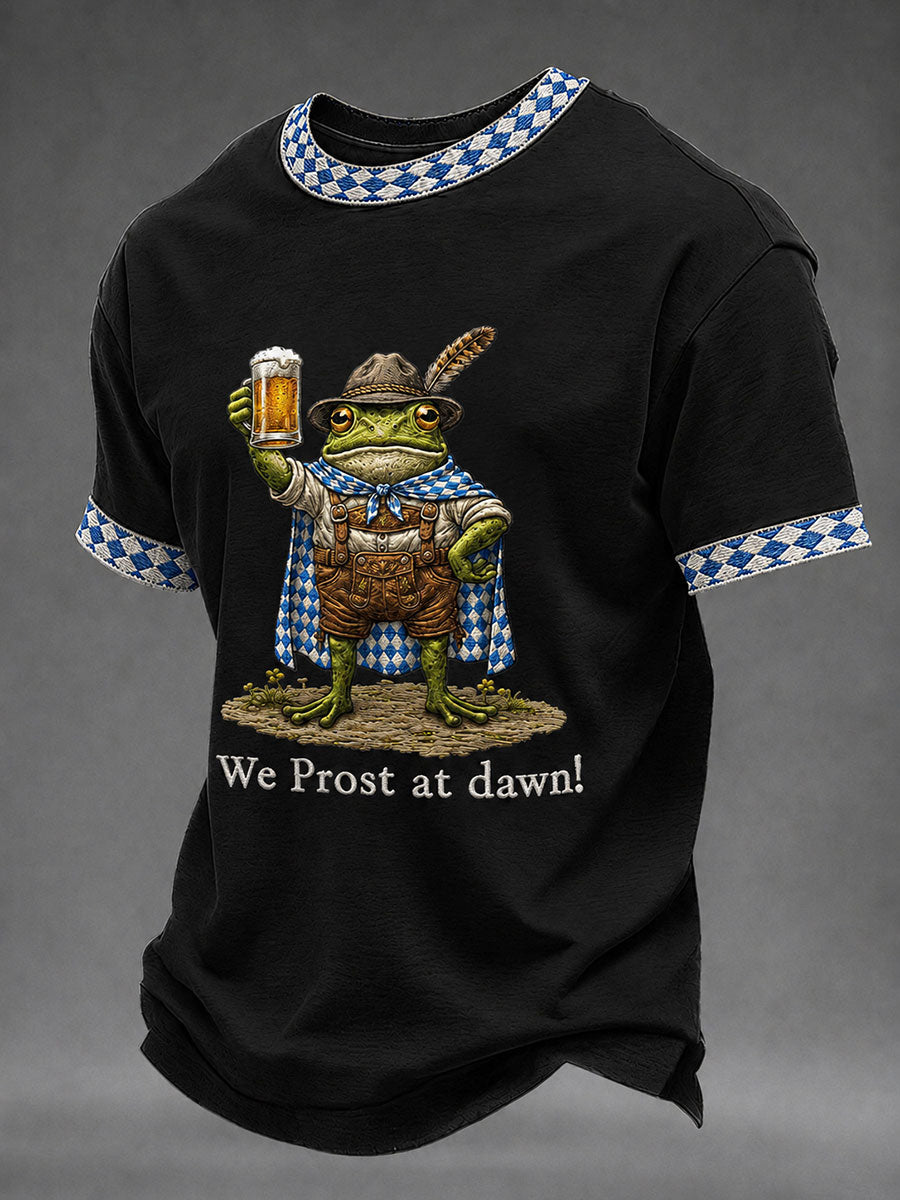 Men's Oktoberfest Printed Casual T-Shirt