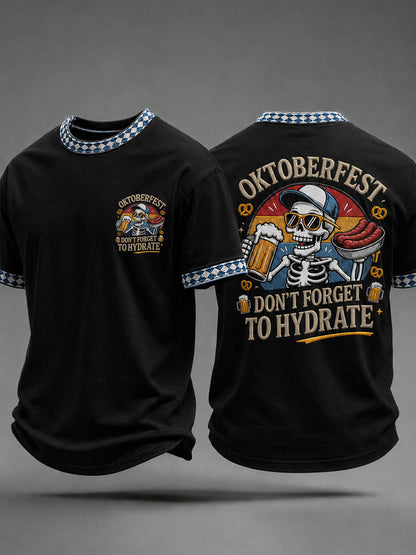 Men's Oktoberfest Printed Casual T-Shirt