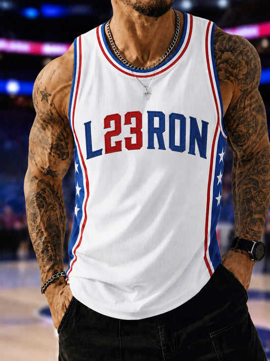 Men's Basketball Fan Graphic Vest Top