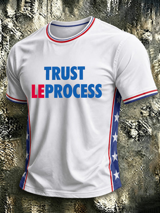 Men's Trust LEPROCESS Printed T-shirt