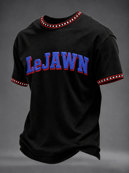 Men's American Basketball Short Sleeves T-shirt