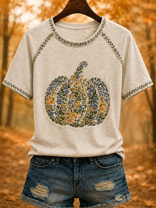 Women's Autumn Printed T-shirt