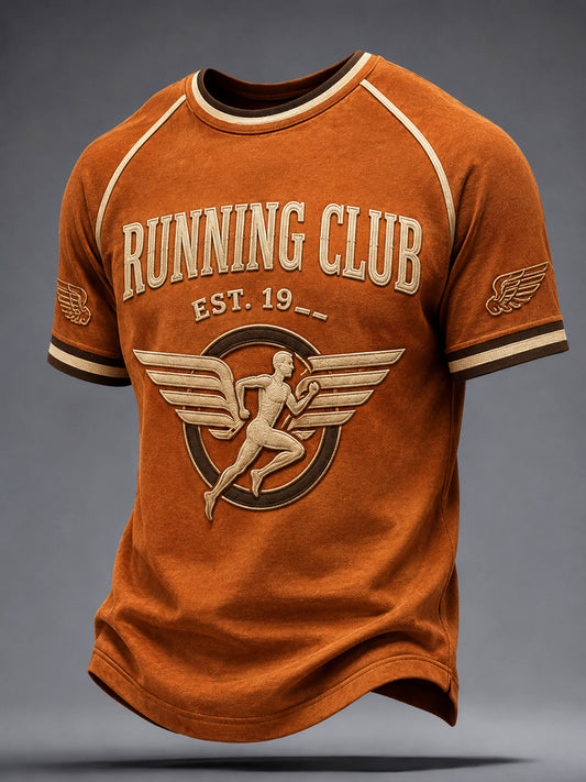 Born To Run Vintage Running Club T-Shirt