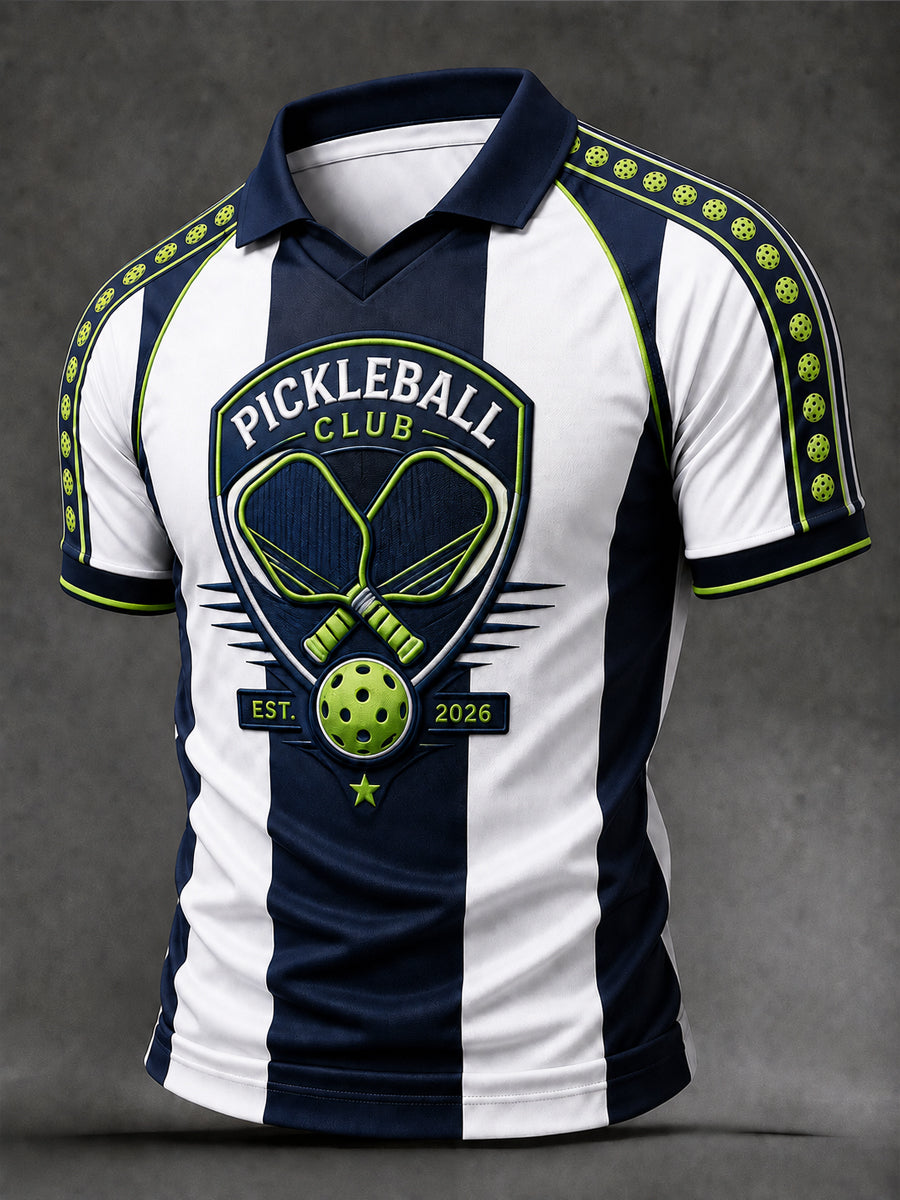 Retro Pickleball Club Casual T-Shirt