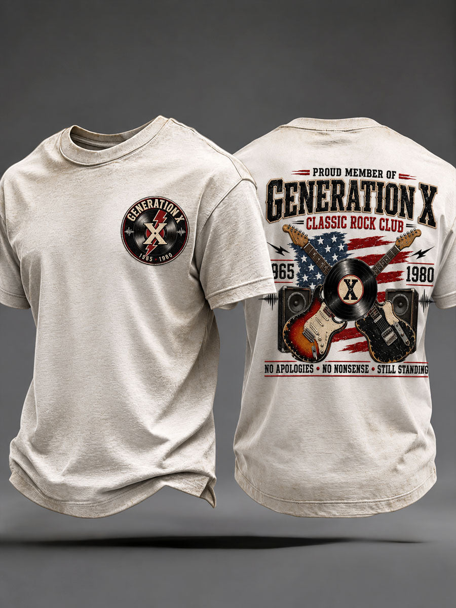Men's 'Proud Member Of Generation X' T-Shirts