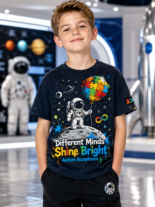 Children Autistic Disorder Short Sleeve T-Shirt