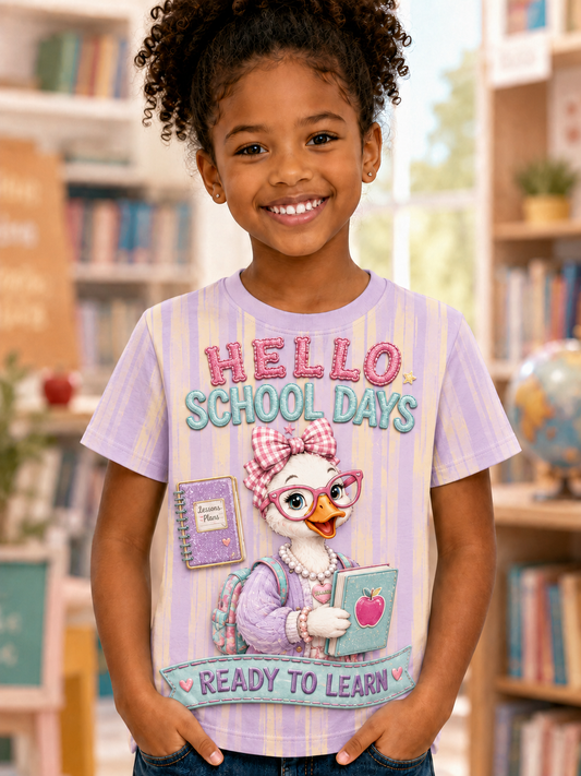 Back-To-School Season Short Sleeve T-Shirt
