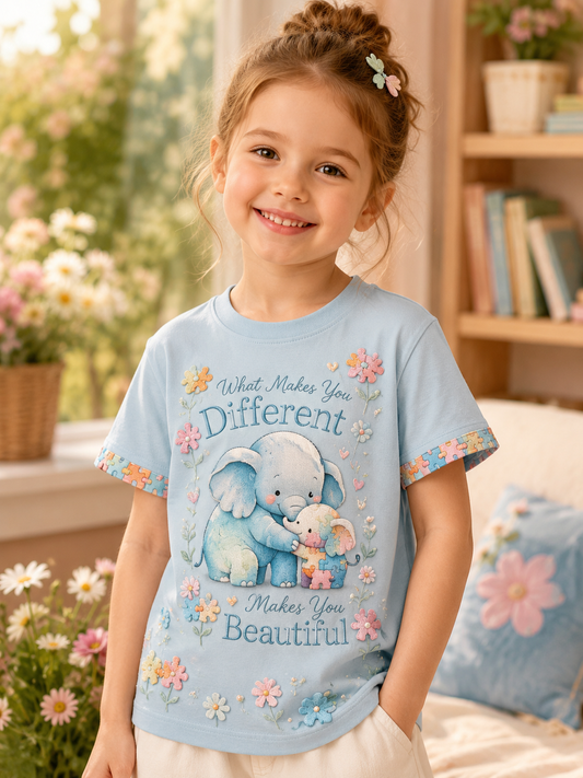 Children Autistic Disorder Short Sleeve T-Shirt