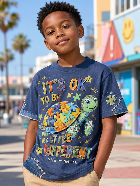 Children Autistic Disorder Short Sleeve T-Shirt