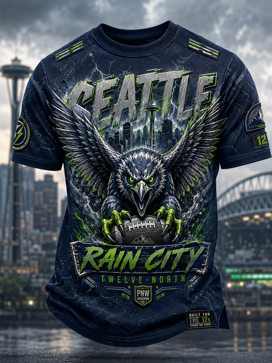 Men's Seattle Seahawks Short Sleeves T-Shirt