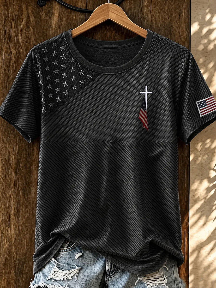 Women's Faith Flag Short-sleeved T-shirt