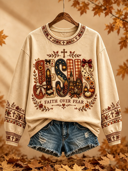 Women's Jesus Regular Sweatshirt