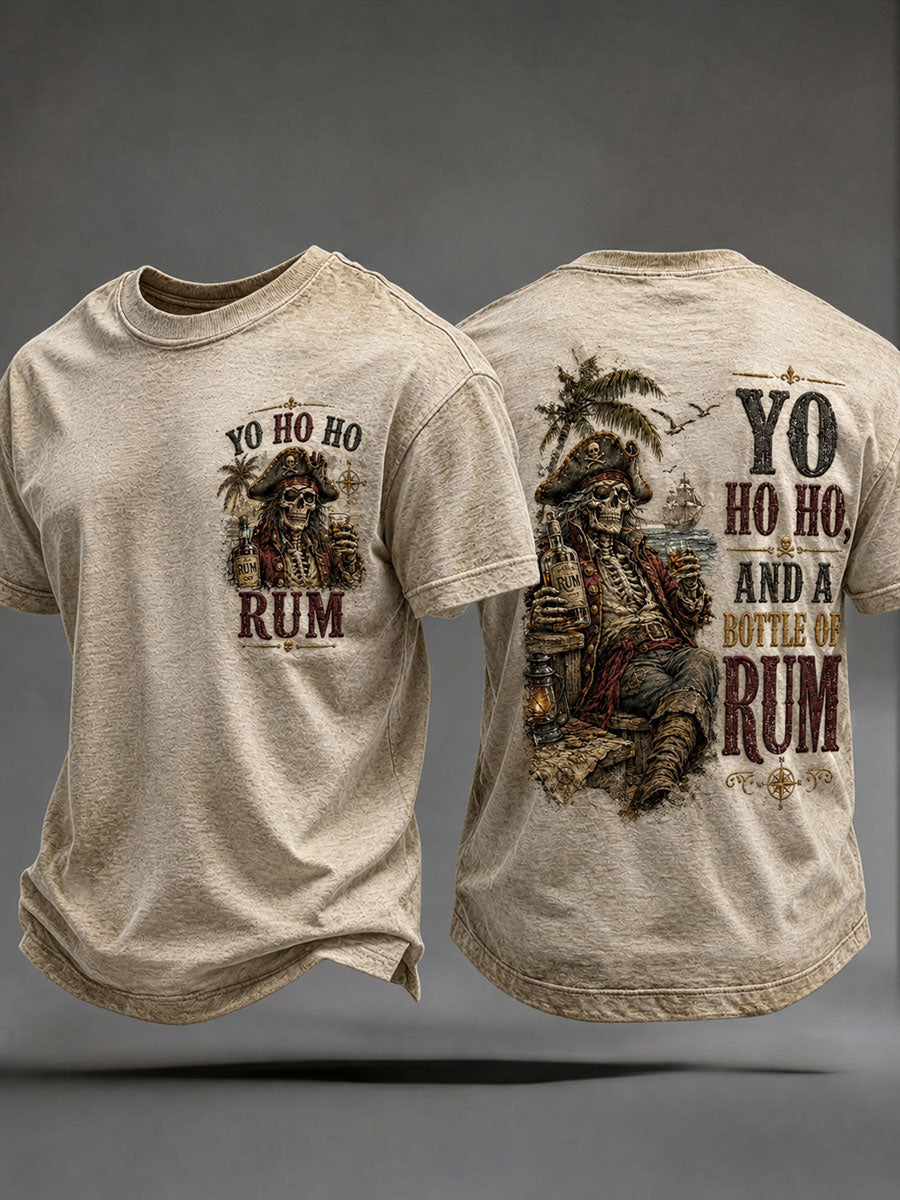 Men's 'Yo Ho Ho And A Bottle Of Rum' T-Shirts