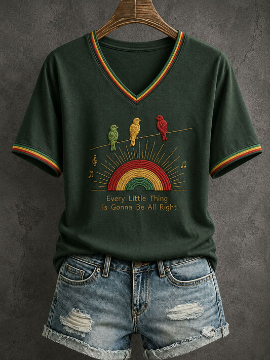 Women's Every Little Thing Is Gonna Be All Right T-Shirt