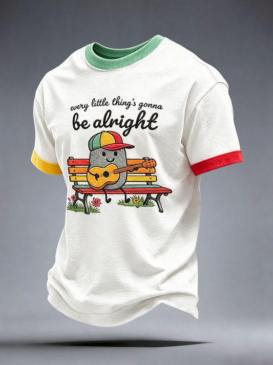 Men's Every Little Thing Is Gonna Be Alright T-shirt