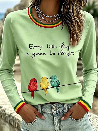 Women's Every Little Thing Is Gonna Be All Right T-Shirt