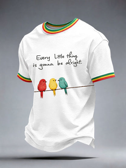 Men's Every Little Thing Is Gonna Be Alright T-shirt