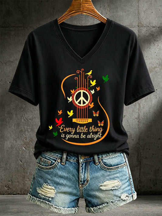 Women's Every Little Thing Is Gonna Be Alright T-shirt