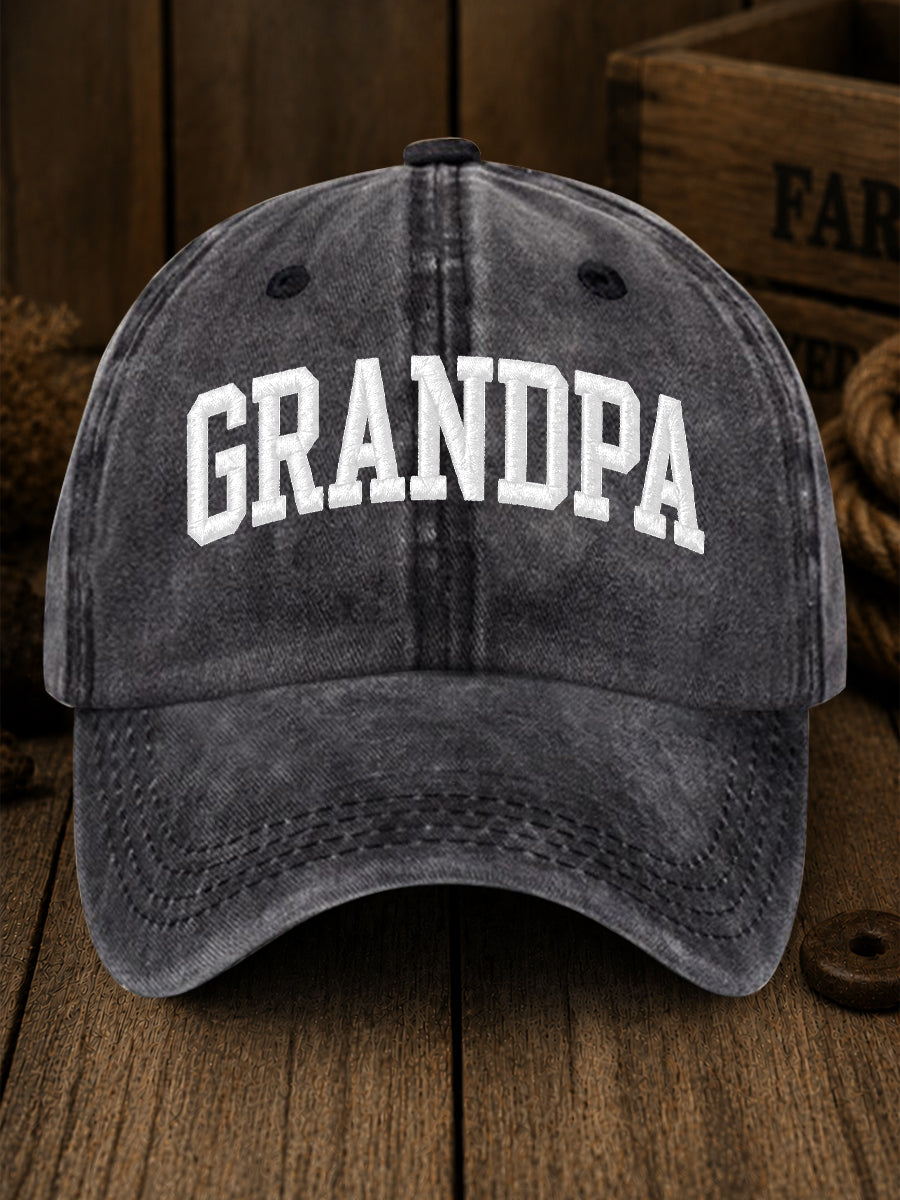 Unisex Grandparents' Day Print Hat