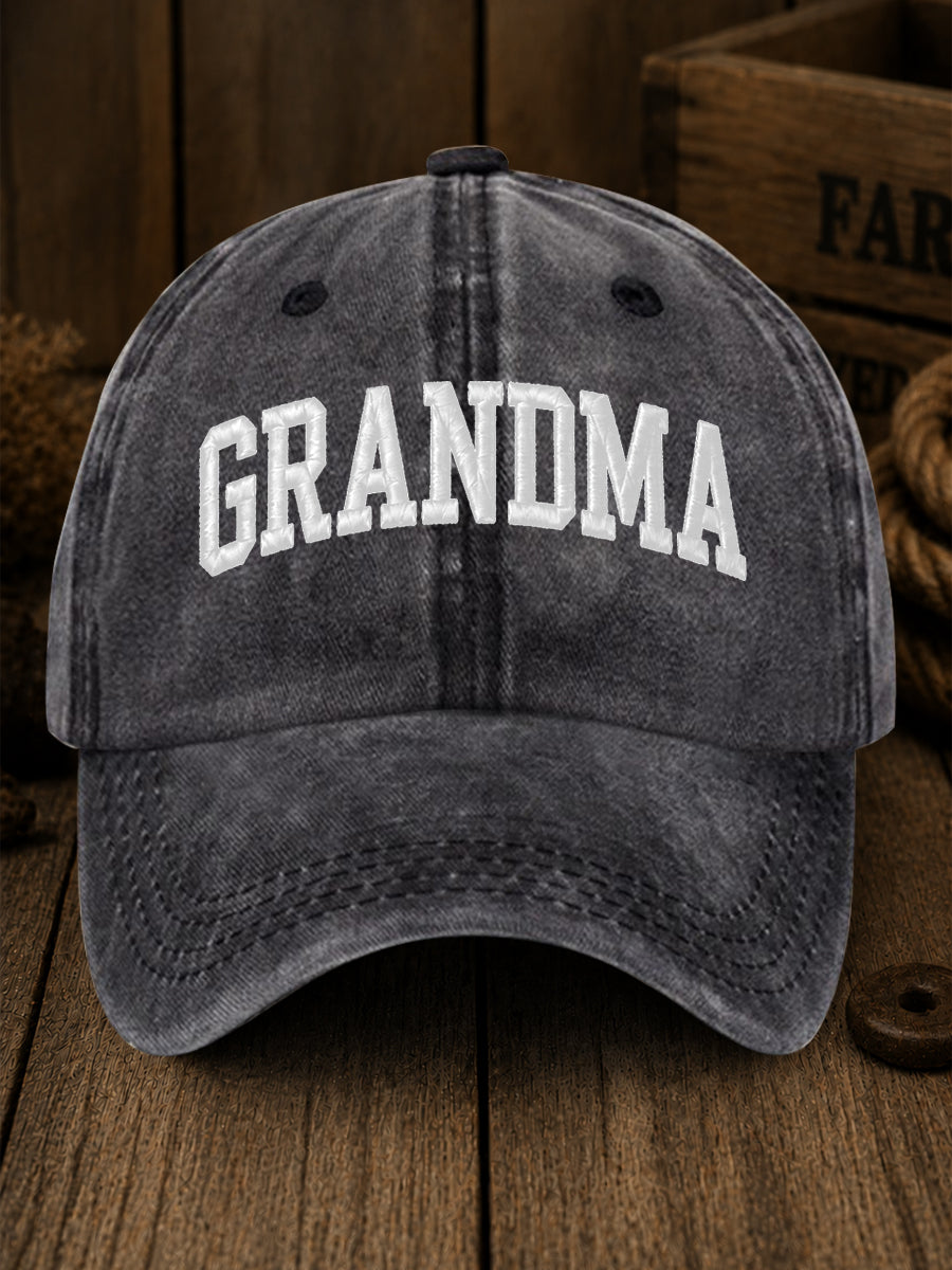 Unisex Grandparents' Day Print Hat