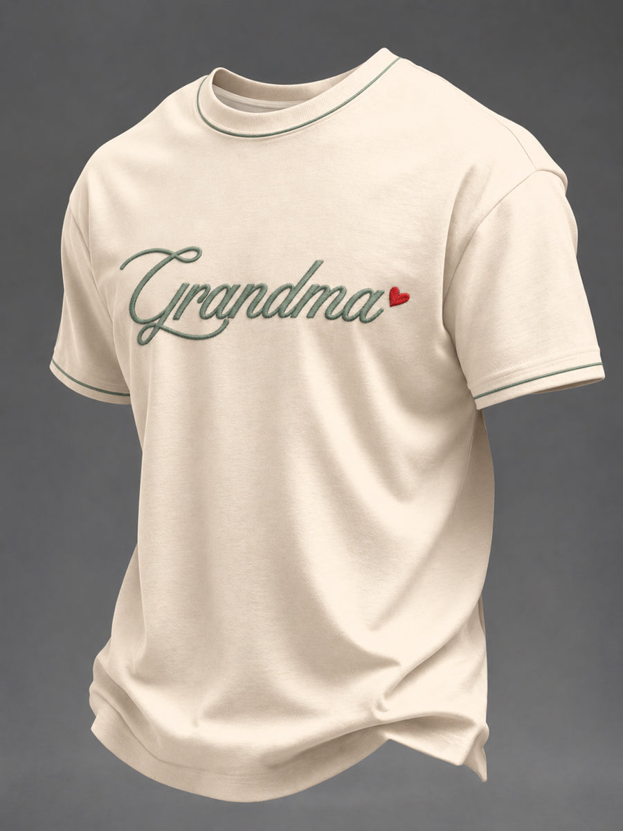 Men's Grandparents' Day Printed T-shirt
